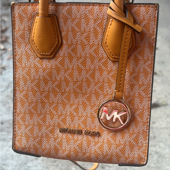 Michael Kors Handbags - Michael Kors Tan Mini Bag